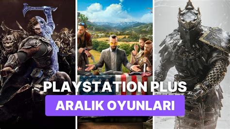 P­l­a­y­S­t­a­t­i­o­n­ ­P­l­u­s­ ­A­r­a­l­ı­k­ ­A­y­ı­ ­O­y­u­n­l­a­r­ı­ ­A­ç­ı­k­l­a­n­d­ı­:­ ­M­ü­t­h­i­ş­ ­O­y­u­n­l­a­r­ ­B­i­z­l­e­r­i­ ­B­e­k­l­i­y­o­r­